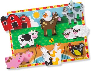 Palapeli, maatila, Melissa & Doug hinta ja tiedot | Melissa & Doug Lapset | hobbyhall.fi