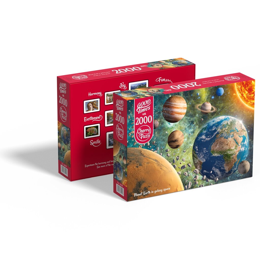 Cherry Pazzi palapeli Planet Earth Galaxy 2000 palaa hinta ja tiedot | Palapelit | hobbyhall.fi