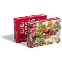 Cherry Pazzi palapeli Quiet Cove 2000 palaa hinta ja tiedot | Palapelit | hobbyhall.fi