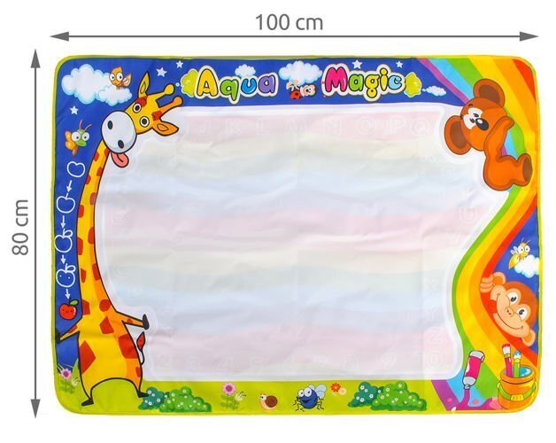 Vesimatto piirtämiseen XXL 100x80 cm setti hinta ja tiedot | Taide- ja askartelutarvikkeet | hobbyhall.fi