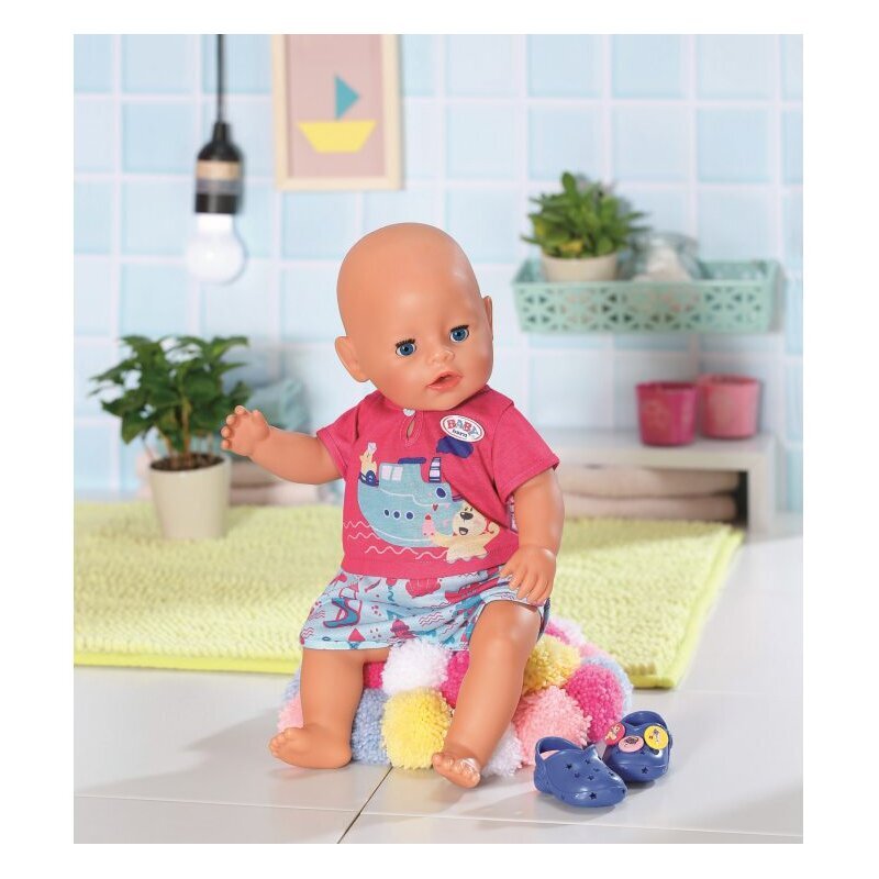 Baby Born pyjamat ja kengät, 43 cm nukelle hinta ja tiedot | Tyttöjen lelut | hobbyhall.fi