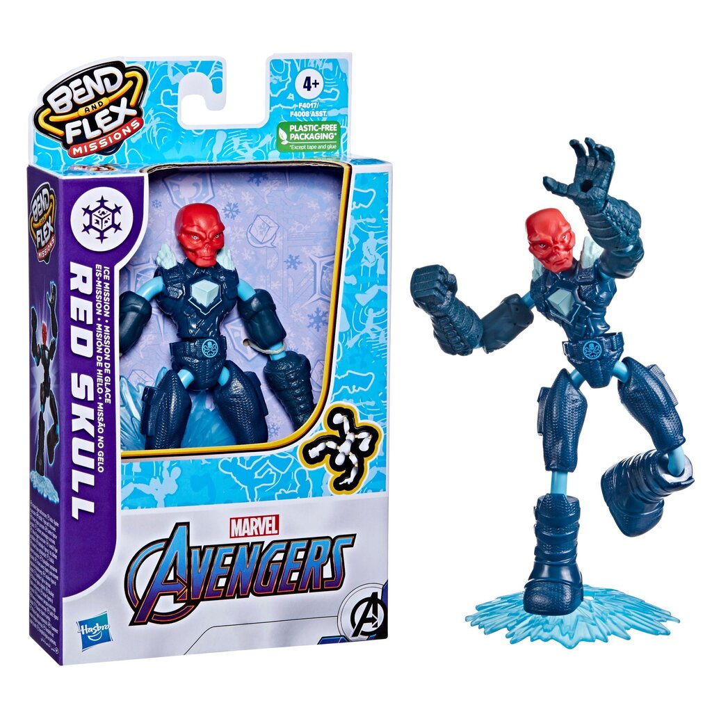 Avengers hahmott Bend ja Flex hinta ja tiedot | Poikien lelut | hobbyhall.fi