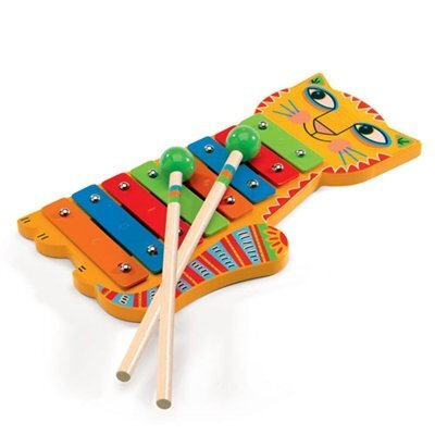 Lasten puinen ksylofoni Djeco Animambo, DJ06002 hinta ja tiedot | Kehittävät lelut | hobbyhall.fi