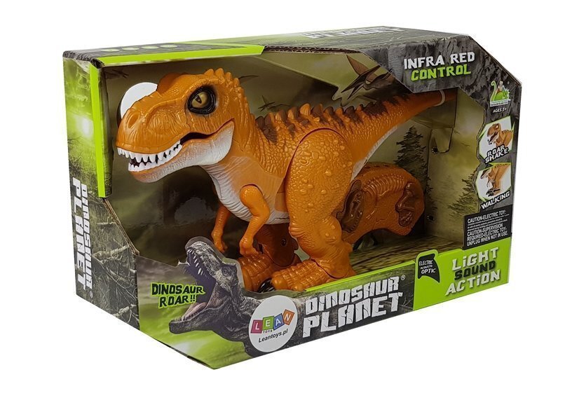 Kauko-ohjattava dinosaurus, 1 kpl. hinta ja tiedot | Poikien lelut | hobbyhall.fi