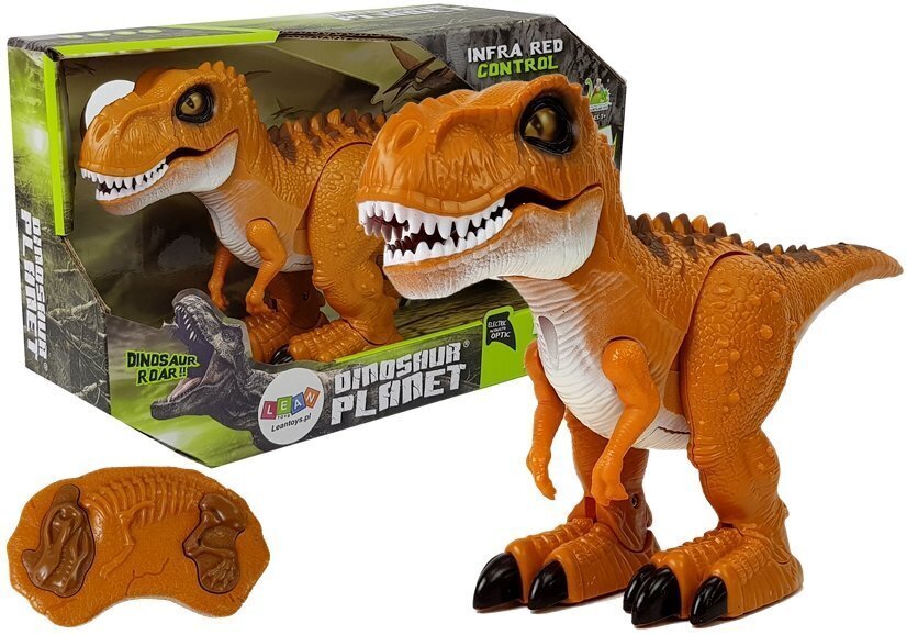 Kauko-ohjattava dinosaurus, 1 kpl. hinta ja tiedot | Poikien lelut | hobbyhall.fi