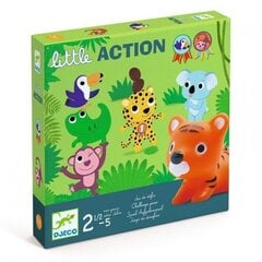 Lautapeli pienille -Little Action- Jungle, Djeco DJ08557 hinta ja tiedot | Lautapelit ja älypelit | hobbyhall.fi