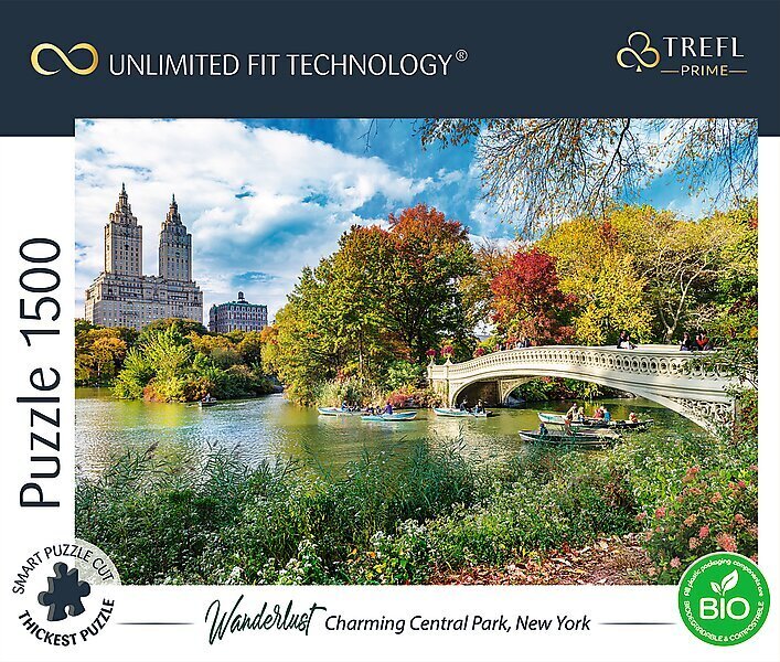 Palapeli Trefl Prime "Central Park", 1500 palaa hinta ja tiedot | Palapelit | hobbyhall.fi