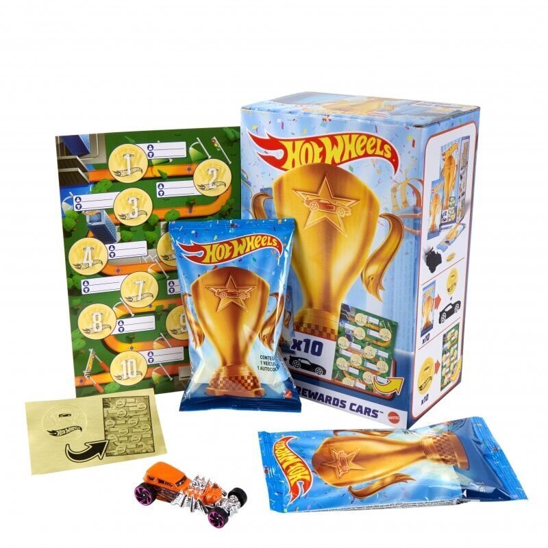 Hot Wheels Award Cup hinta ja tiedot | Poikien lelut | hobbyhall.fi