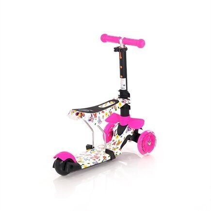 Potkulauta Lorelli Smart, Pink Butterfly hinta ja tiedot | Potkulaudat | hobbyhall.fi