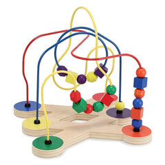 Puinen opetuspeli Melissa & Doug Bead Maze hinta ja tiedot | Vauvan lelut | hobbyhall.fi