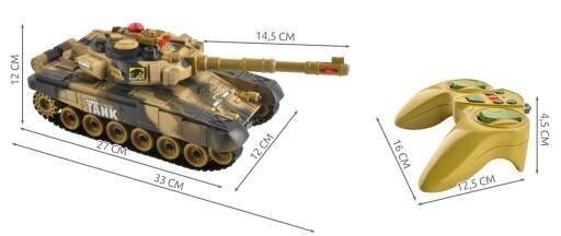Kaksi radio-ohjattua sotilaspanssarivaunua hinta ja tiedot | Poikien lelut | hobbyhall.fi