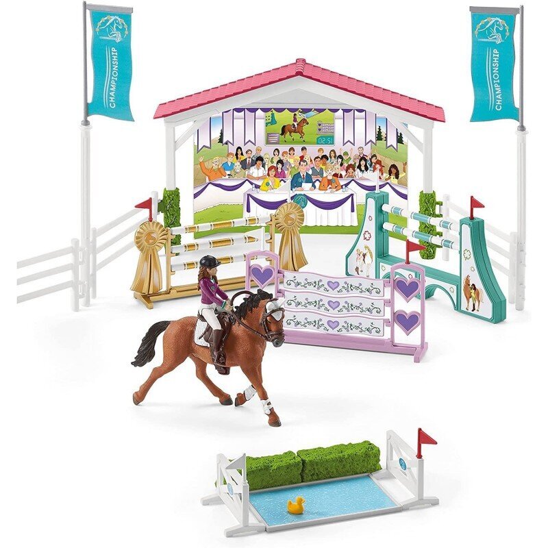 Leikkisetti Horse Racing Sofia ja Lisa's Horse Club Tournament hinta ja tiedot | Kehittävät lelut | hobbyhall.fi