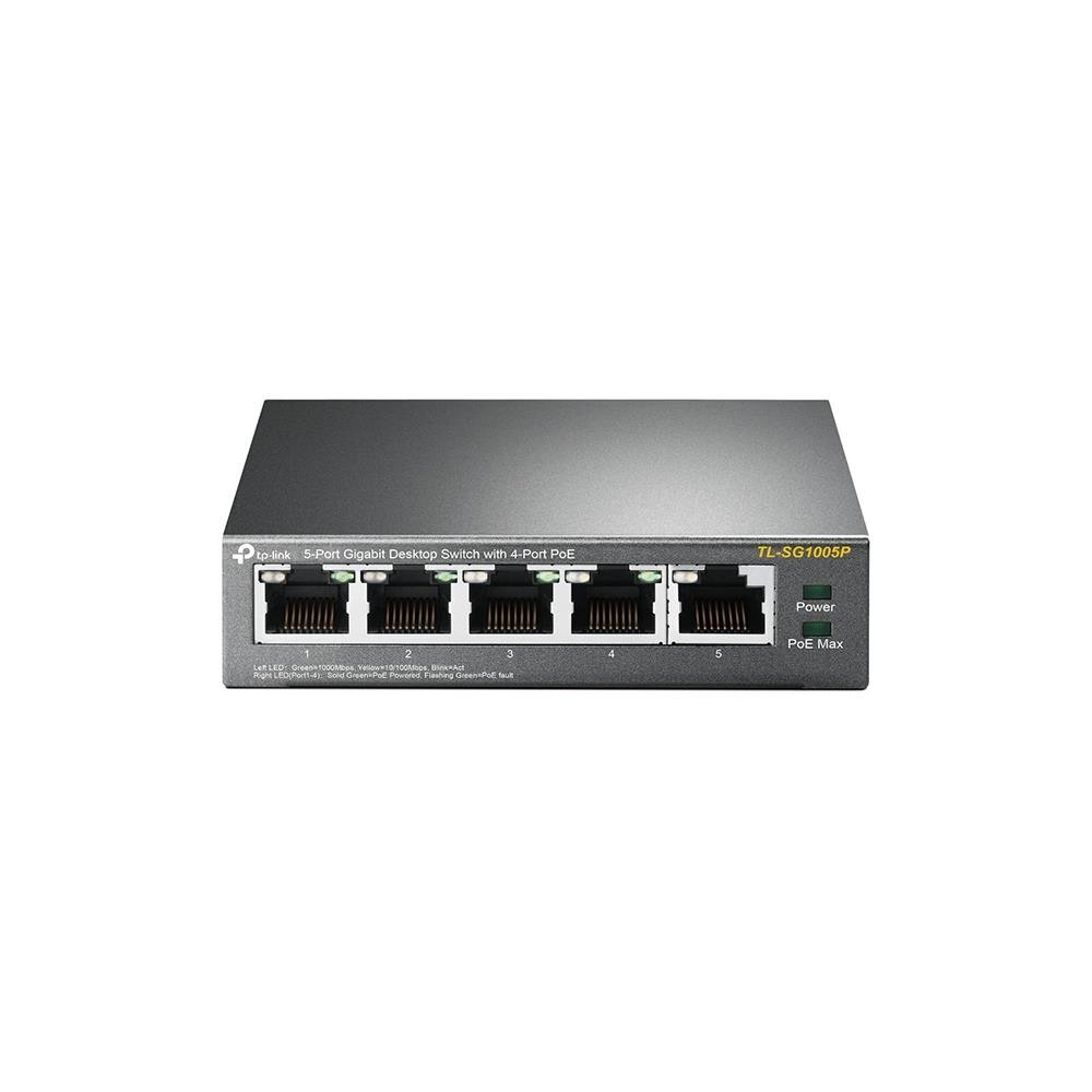 TP-LINK TL-SG1005P hinta ja tiedot | Verkkokytkimet | hobbyhall.fi