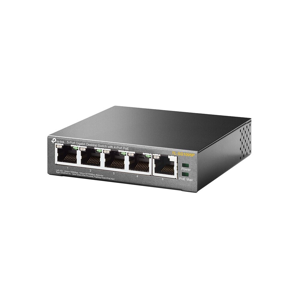 TP-LINK TL-SG1005P hinta ja tiedot | Verkkokytkimet | hobbyhall.fi