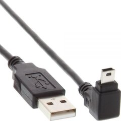 InLine USB A - MiniUSB 1.5 metriä (34215) hinta ja tiedot | Puhelinkaapelit | hobbyhall.fi