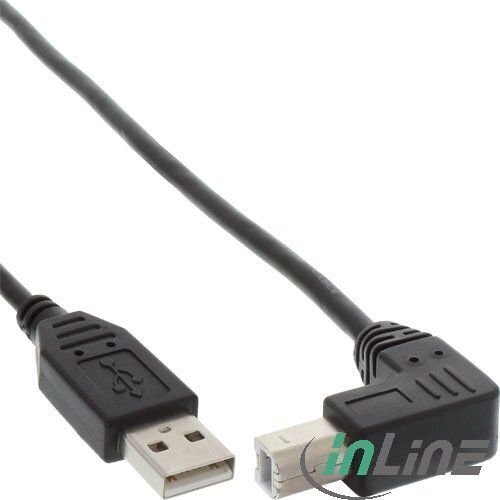 InLine USB-A - USB-B 2 metriä (34520U) hinta ja tiedot | Puhelinkaapelit | hobbyhall.fi