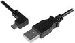StarTech USB-A - microUSB 1 metriä (USBAUB1MLA) hinta ja tiedot | Puhelinkaapelit | hobbyhall.fi