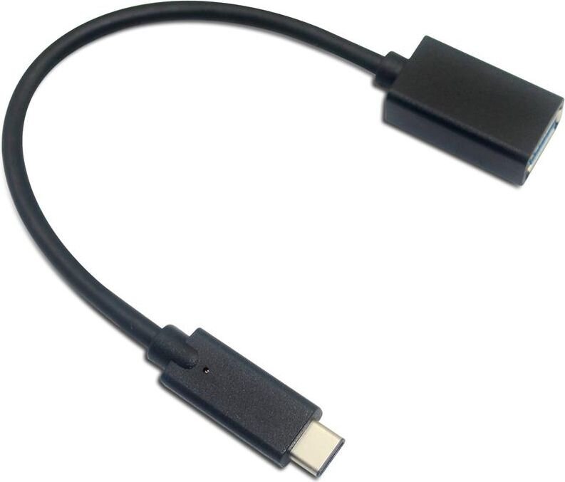 Sandberg USB-C – USB-A 0,1 metriä (136-05) hinta ja tiedot | Adapterit | hobbyhall.fi