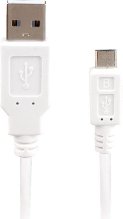 Sharkoon USB-A - microUSB 0,5 metriä (4044951015511) hinta ja tiedot | Puhelinkaapelit | hobbyhall.fi