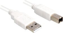 Sharkoon USB-A – USB-B 0,5 meriä (4044951015344) hinta ja tiedot | Puhelinkaapelit | hobbyhall.fi