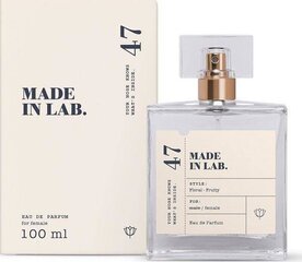 Made in Lab 47 EDP, Hajuvesi naisille 100 ml hinta ja tiedot | Made in Lab Hajuvedet ja kosmetiikka | hobbyhall.fi