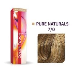 Hiusväri Wella Color Touch Pure Naturals, 60 ml, 7/0 hinta ja tiedot | Hiusvärit | hobbyhall.fi