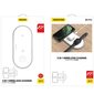 Dudao 3in1 Qi langaton laturi Airpods / Apple Watch 38mm, valkoinen hinta ja tiedot | Puhelimen laturit | hobbyhall.fi