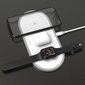 Dudao 3in1 Qi langaton laturi Airpods / Apple Watch 38mm, valkoinen hinta ja tiedot | Puhelimen laturit | hobbyhall.fi