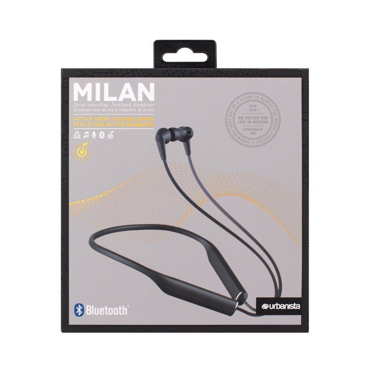 Urbanista Milan Premium Bluetooth 4.1 IPX4 ANC Black hinta ja tiedot | Kuulokkeet | hobbyhall.fi