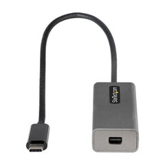 Startech CDP2MDPEC, USB C/DisplayPort, 0,3 m hinta ja tiedot | Adapterit | hobbyhall.fi