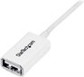 StarTech USB-A - USB-A 1 metri (USBEXTPAA1MW) hinta ja tiedot | Adapterit | hobbyhall.fi