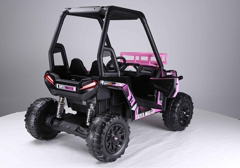 Jeep lasten sähköauto JS360-1, vaaleanpunainen hinta ja tiedot | Lasten sähköautot | hobbyhall.fi