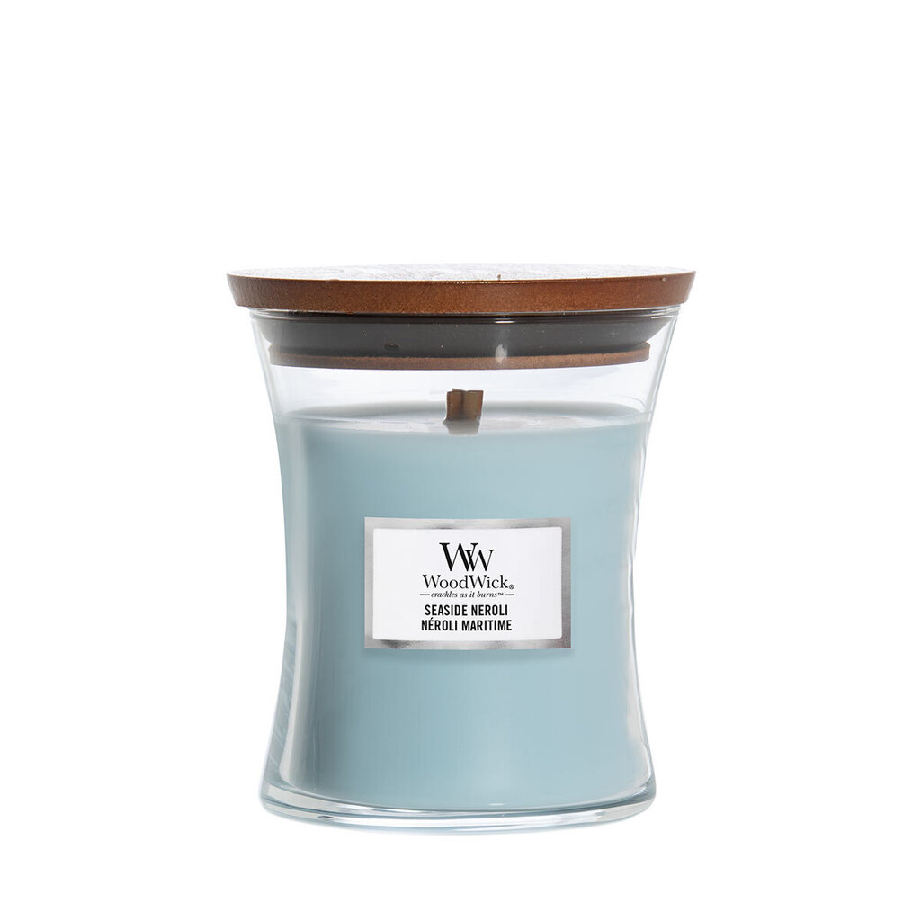 WoodWick Tuoksukynttilä Seaside Neroli, 275g hinta ja tiedot | Kynttilät ja kynttilänjalat | hobbyhall.fi