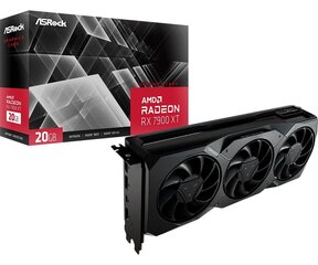 ASRock AMD Radeon RX 7900 XT Triple Fan 20GB hinta ja tiedot | Näytönohjaimet | hobbyhall.fi