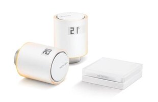 Netatmo smart radiator -etäohjattava älytermostaatti, aloituspakkaus hinta ja tiedot | Ajastimet ja termostaatit | hobbyhall.fi