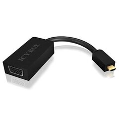 Icy Box AC503 HDMI (Micro D-Type) VGA-sovitin hinta ja tiedot | Adapterit | hobbyhall.fi