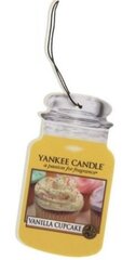 Yankee Candle Car Jar Vanilla Cupcake Auton ilmanraikastin hinta ja tiedot | Ilmanraikastimet autoon | hobbyhall.fi