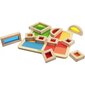 Rainbow Block Set Katso maailma Masterkidz-väreissä hinta ja tiedot | Vauvan lelut | hobbyhall.fi