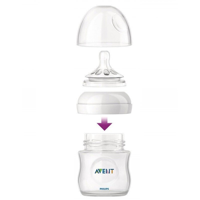 Tuttipullo 0m+ Philips AVENT 125ml hinta ja tiedot | Tuttipullot ja tarvikkeet | hobbyhall.fi