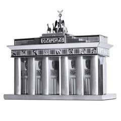 3D Puzzle Metal Earth Brandenburgin portti hinta ja tiedot | Palapelit | hobbyhall.fi