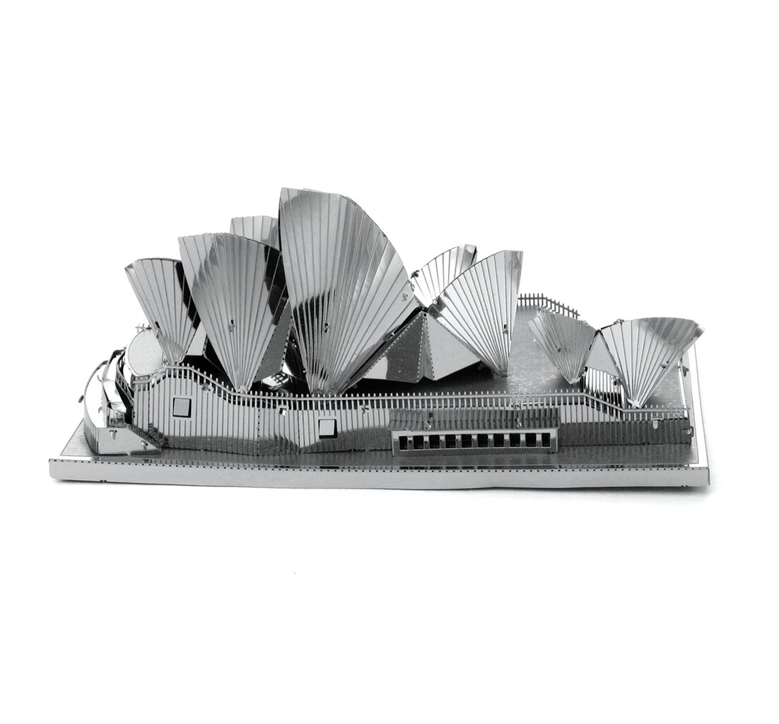 3D palapeli Metal Earth Sydney Opera hinta ja tiedot | Lautapelit ja älypelit | hobbyhall.fi