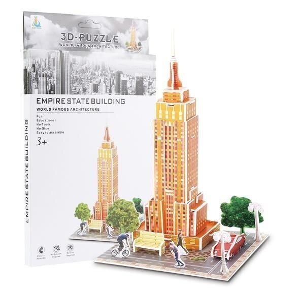 3D-palapeli "Empire State Building", 30 osaa hinta ja tiedot | Palapelit | hobbyhall.fi