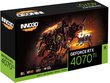 Inno3D GeForce RTX 4070 Ti X3 (N407T3-126X-186148N) hinta ja tiedot | Näytönohjaimet | hobbyhall.fi