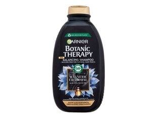 Shampoo rasvaiselle hiukselle Garnier Botanic Therapy Magnetic Charcoal, 400 ml hinta ja tiedot | Shampoot | hobbyhall.fi