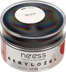 Akryyli Geeli Neess Valkoinen 15g hinta ja tiedot | Kynsilakat ja kynsienhoitotuotteet | hobbyhall.fi