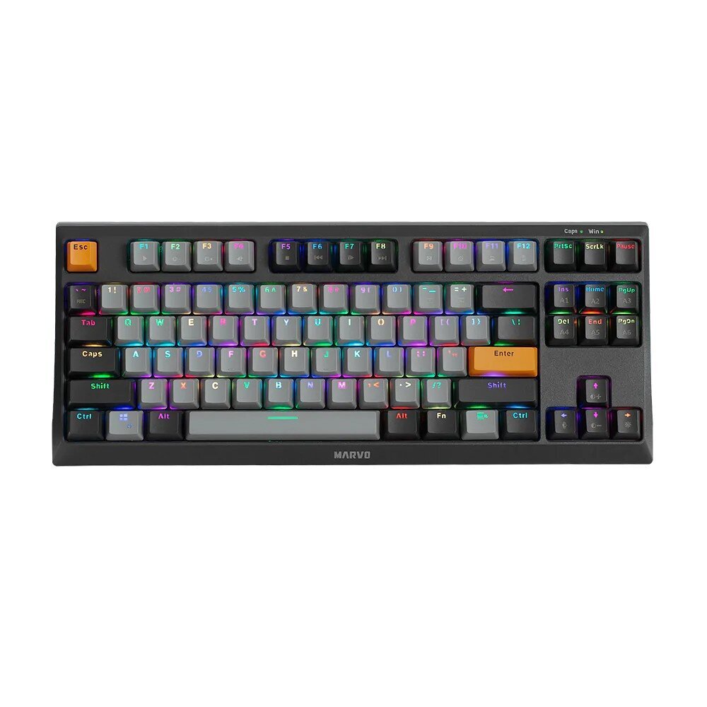 Marvo KG980B TKL hinta ja tiedot | Näppäimistöt | hobbyhall.fi