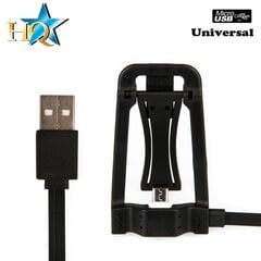 HQ Universal 2in1 Smart Lightning -kaapeli 1,2 m - taittuva pohja Apple-älypuhelimelle tai tabletille Musta (OEM) hinta ja tiedot | HQ Puhelimet, älylaitteet ja kamerat | hobbyhall.fi