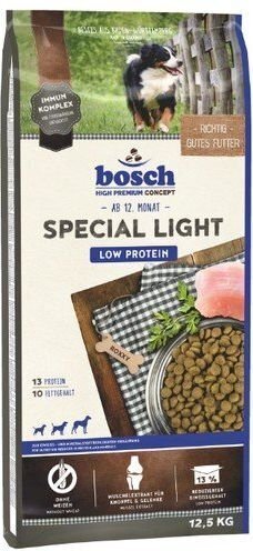 Kuivaruoka koirille Bosch Light, 12,5 kg hinta ja tiedot | Koiran kuivaruoka | hobbyhall.fi