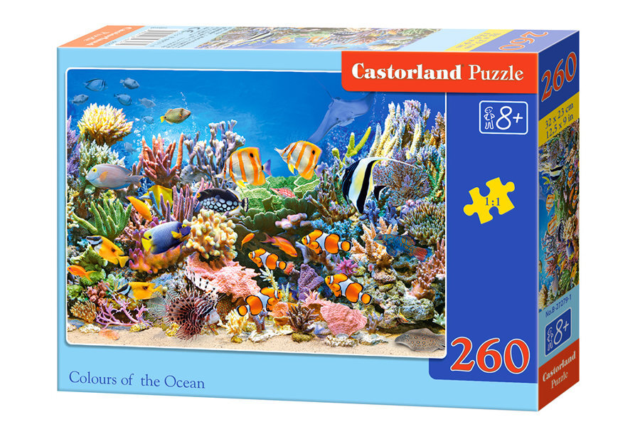 Palapeli Castorland Colors Of The Ocean, 260 kpl hinta ja tiedot | Palapelit | hobbyhall.fi
