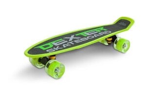 Skateboard Dexter + kypärä ja suojat, vihreä hinta ja tiedot | Skeittilaudat | hobbyhall.fi